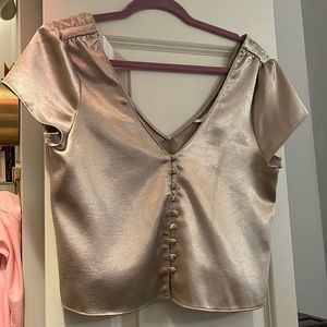 Champagne Zara top